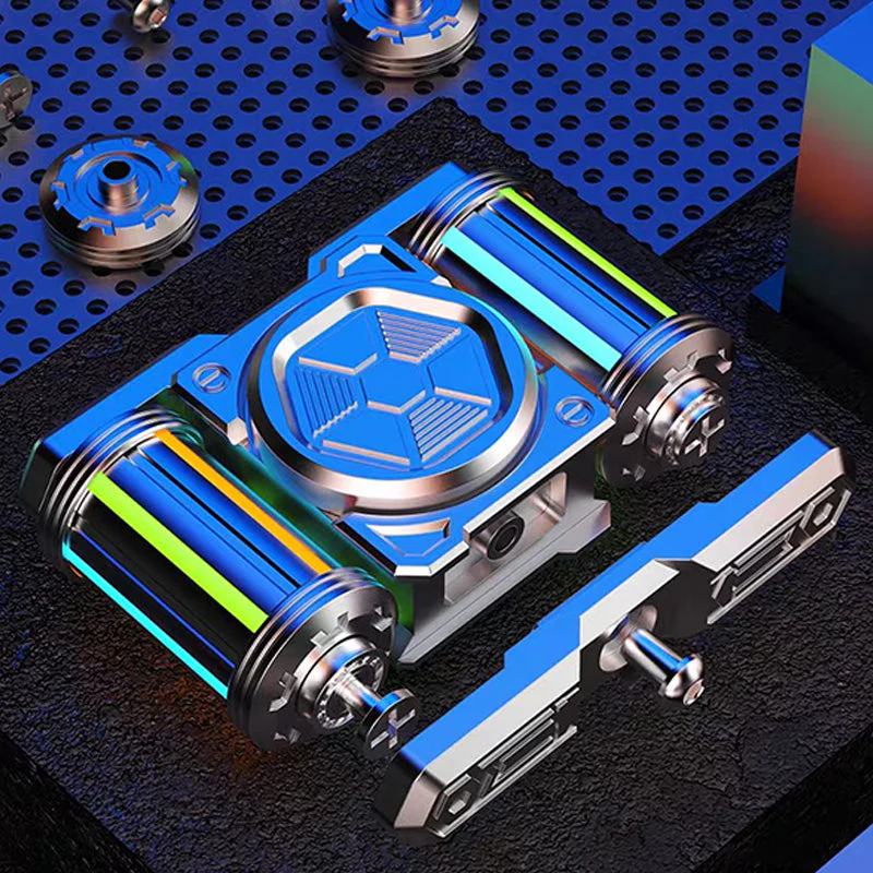 Mini Metal Anti-Stress Fidget Spinner - Image 2