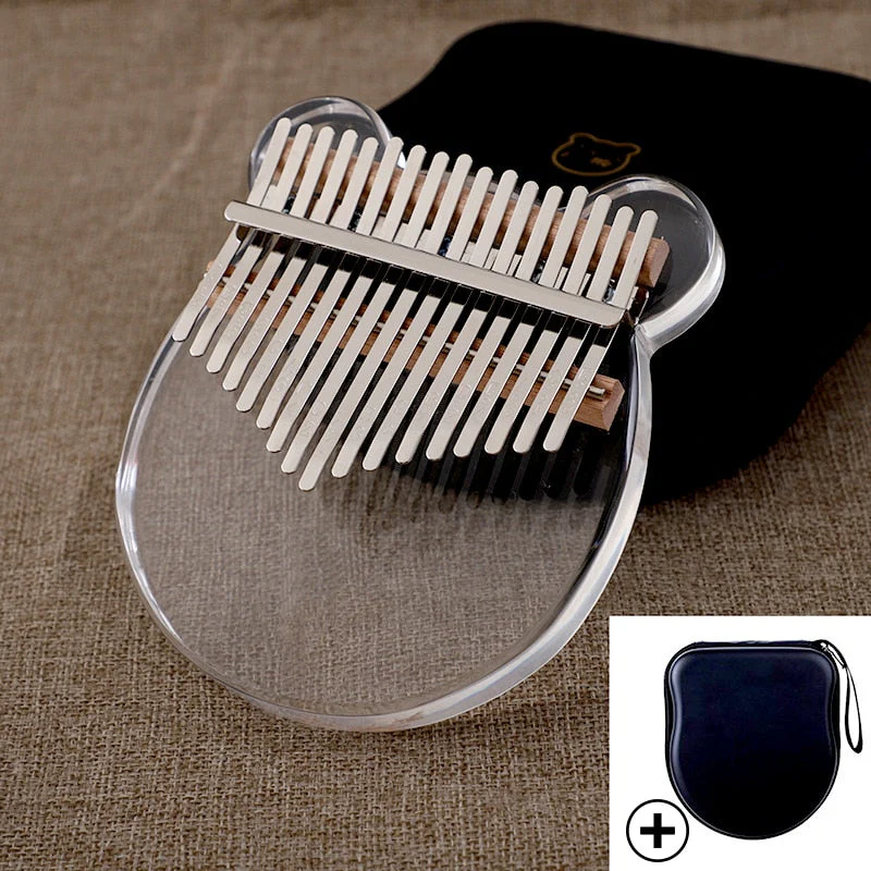 Mini Musical 17 Key Acrylic Thumb Piano - Image 11