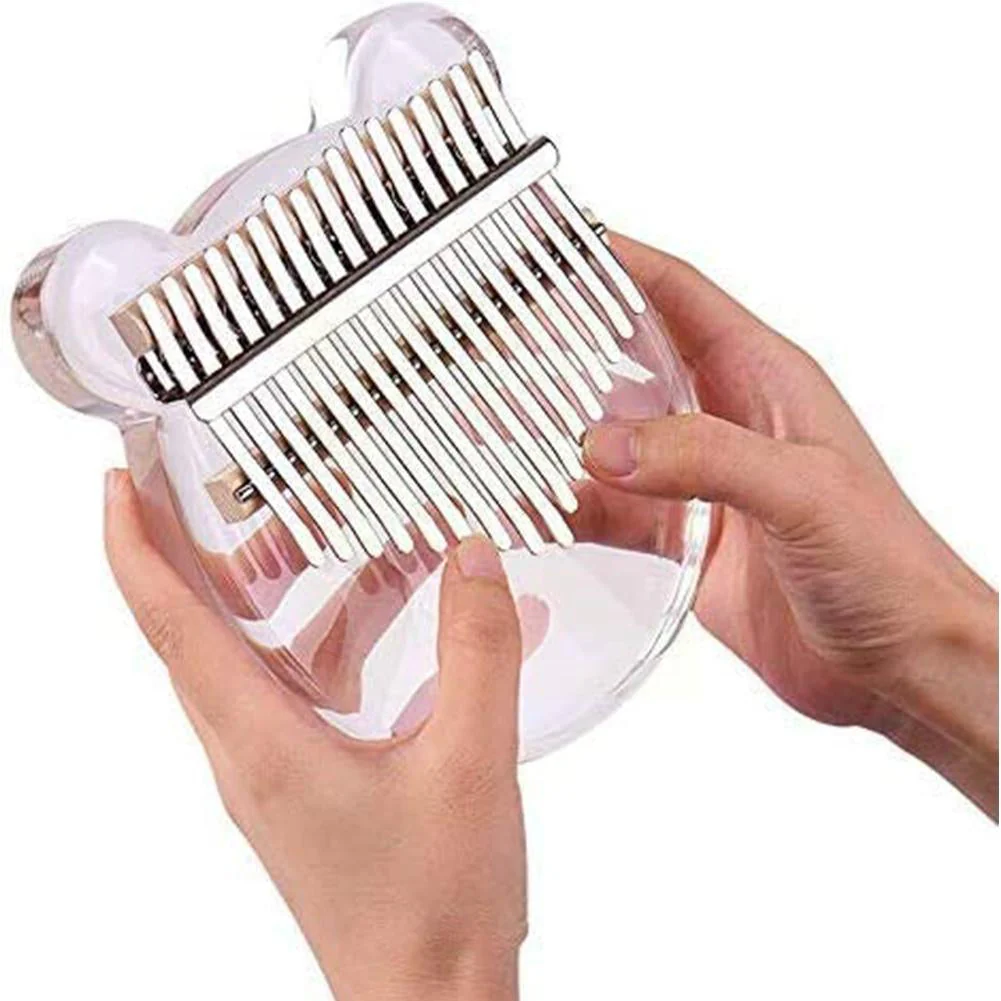 Mini Musical 17 Key Acrylic Thumb Piano - Image 3