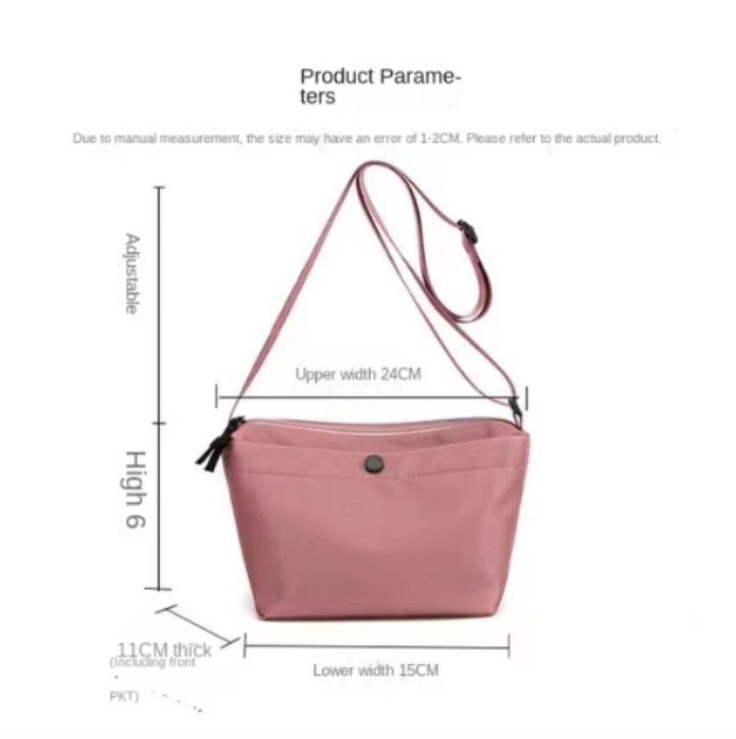 Mini Organizer Crossbody Shoulder Tote Bag - Image 5