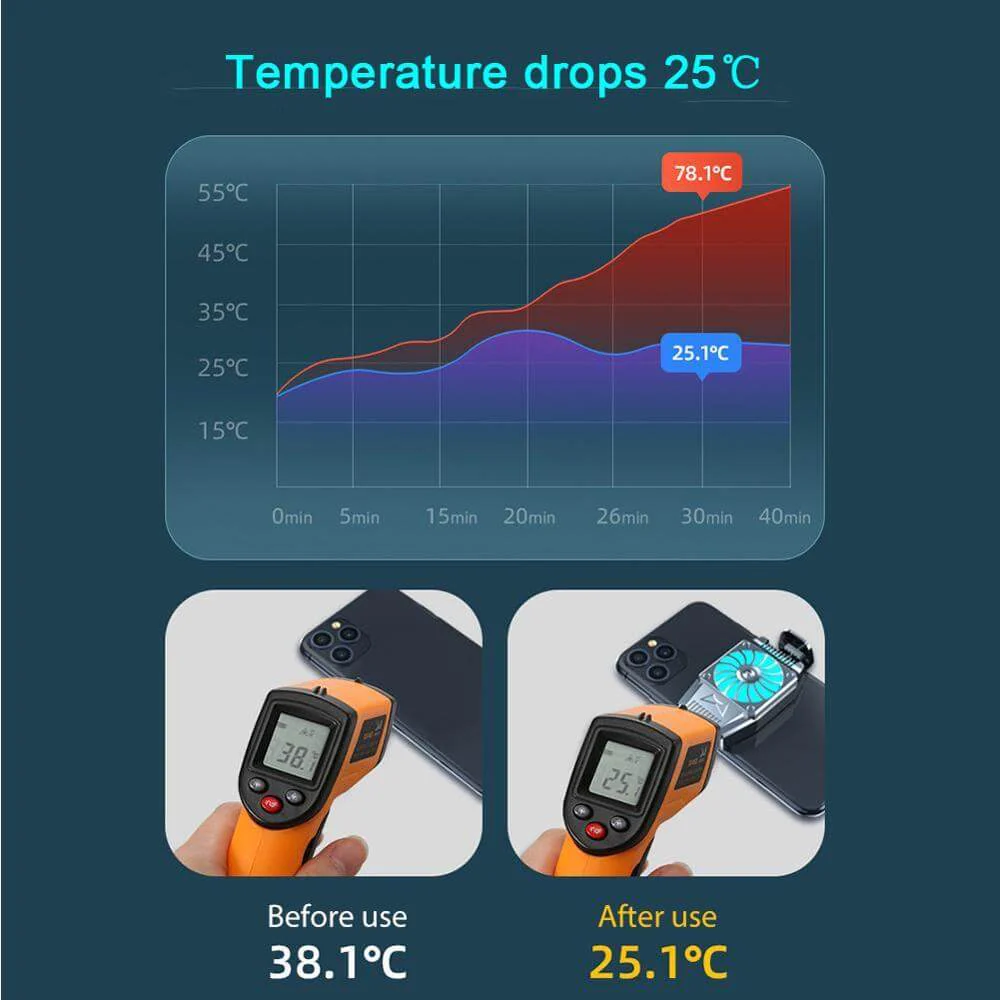 Mini Phone Cooling Fan - Image 9