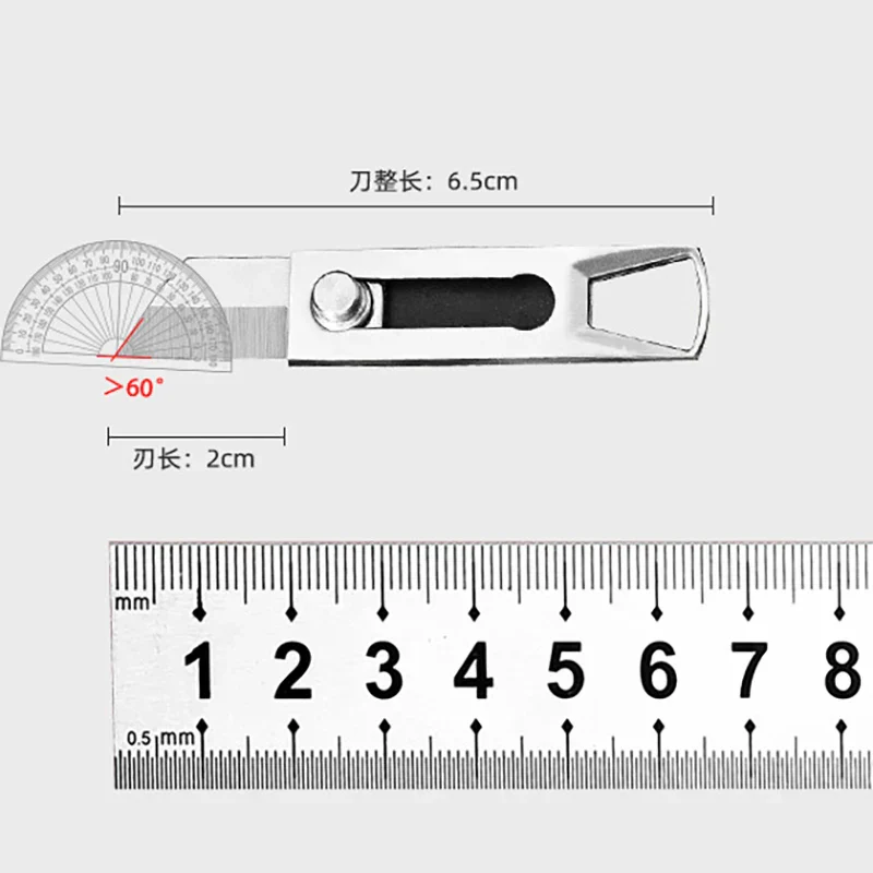Mini Pocket Knife EDC Sharpening Keychain - Image 6