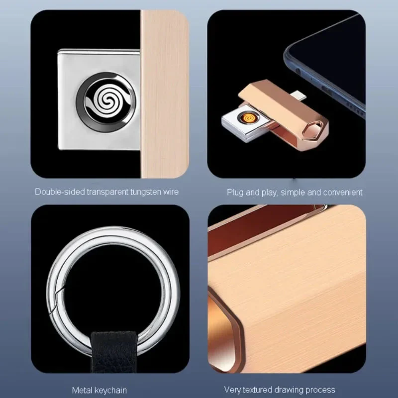 Mini Portable Phone USB Lighter - Image 6