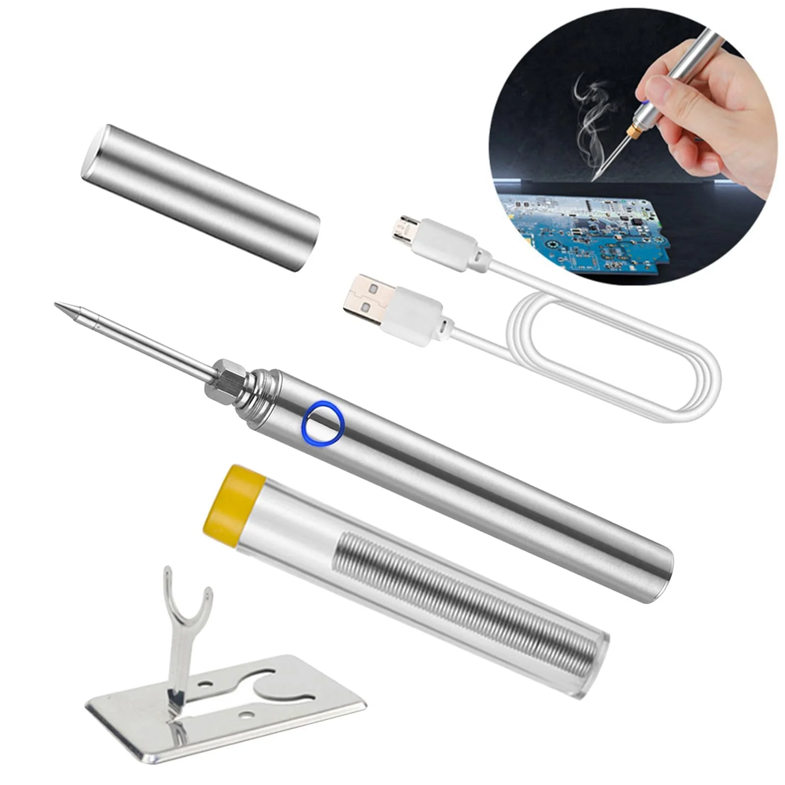 Mini Portable USB Digital Iron Soldering Tool - Image 7