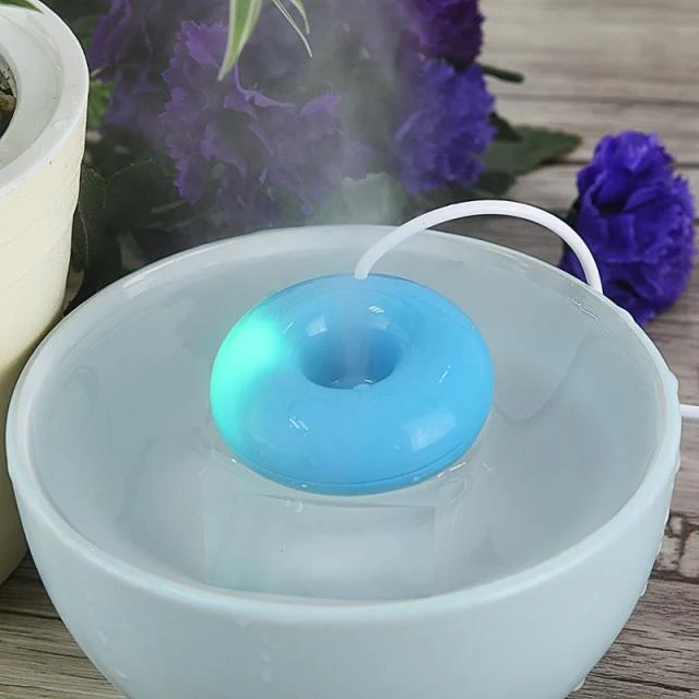 Mini Portable USB Donut Shaped Air Humidifier - Image 2