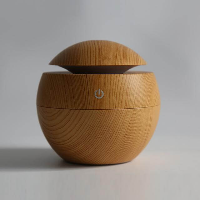 Mini Portable USB Wooden Aromatherapy Air Humidifier - Image 8