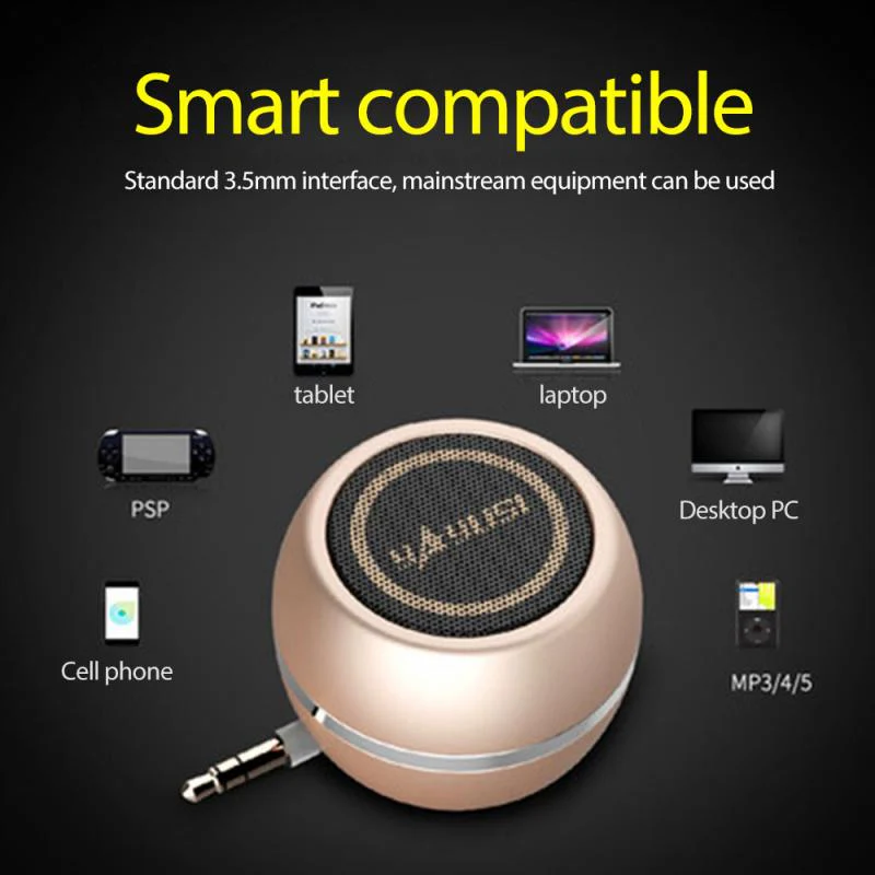 Mini Portable Wired Audio Jack Speaker - Image 3