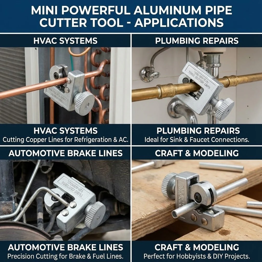 Mini Powerful Aluminum Pipe Cutter Tool - Image 4