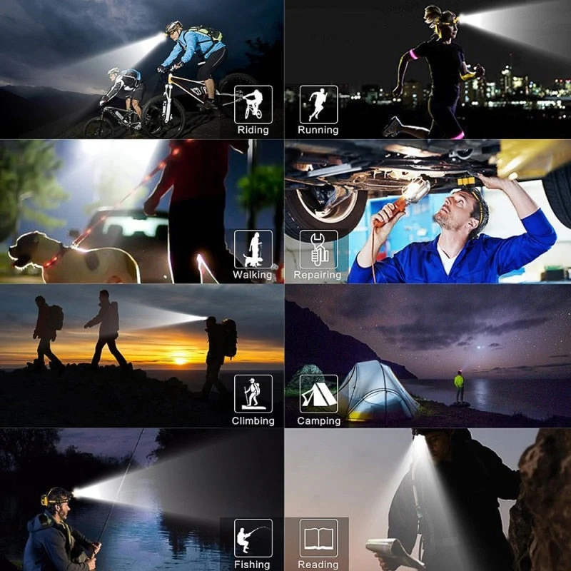 Mini Powerful LED Motion Sensor Headlamp - Image 11