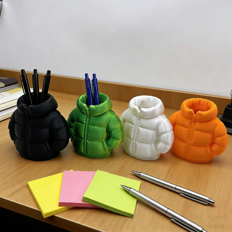 Mini Puffer Jacket Pen Holder - Image 6
