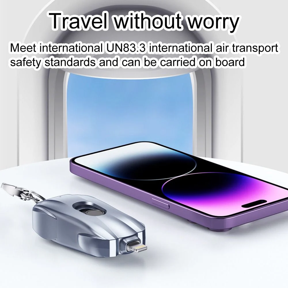 Mini Race Car Emergency Keychain Power Bank - Image 4