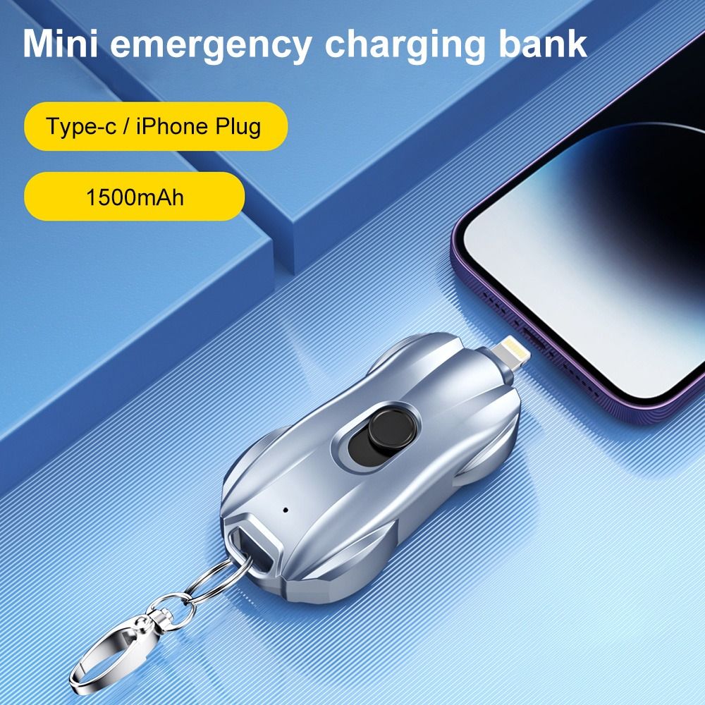 Mini Race Car Emergency Keychain Power Bank - Image 6