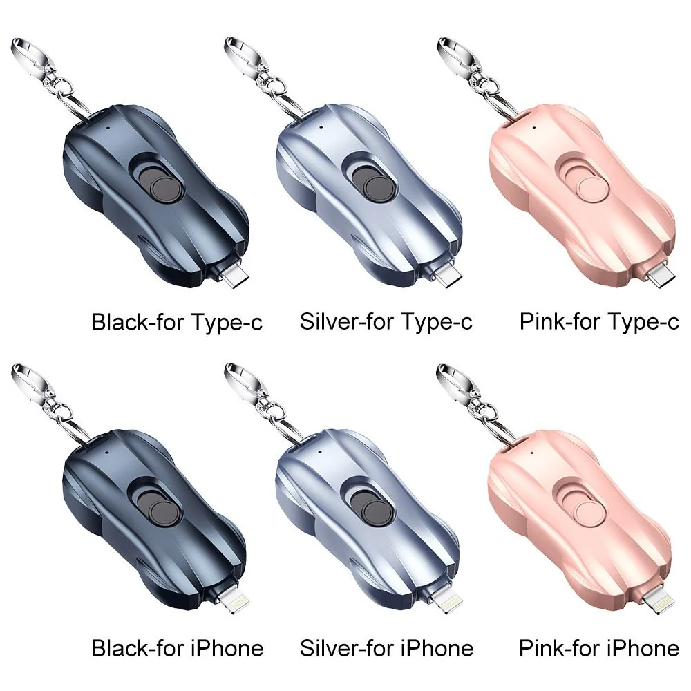 Mini Race Car Emergency Keychain Power Bank - Image 7