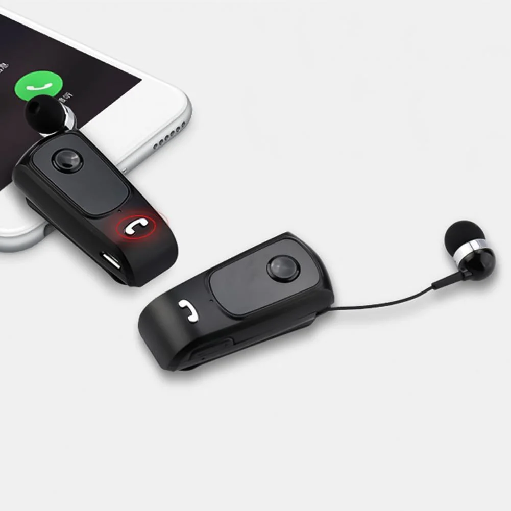 Mini Retractable Bluetooth Headphones - Image 2