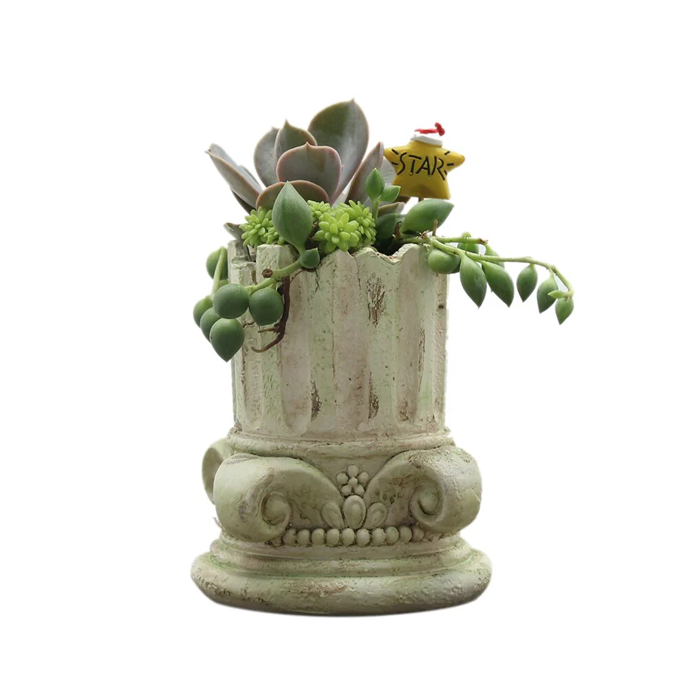 Mini Retro Rome Column Flower Pots - Image 5
