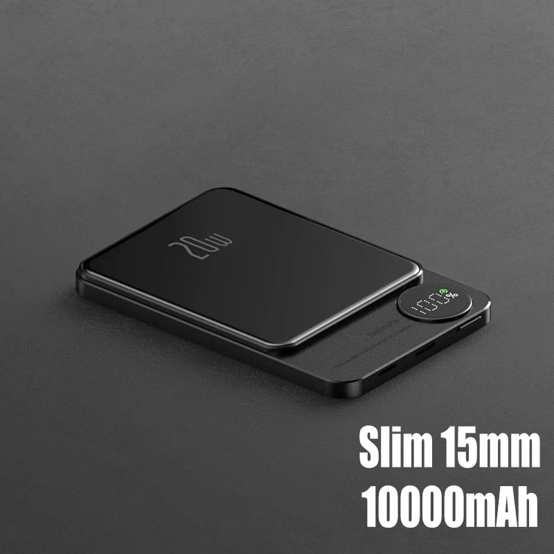 Mini Slim Magnetic Magsafe Wireless Charger Powerbank - Image 5