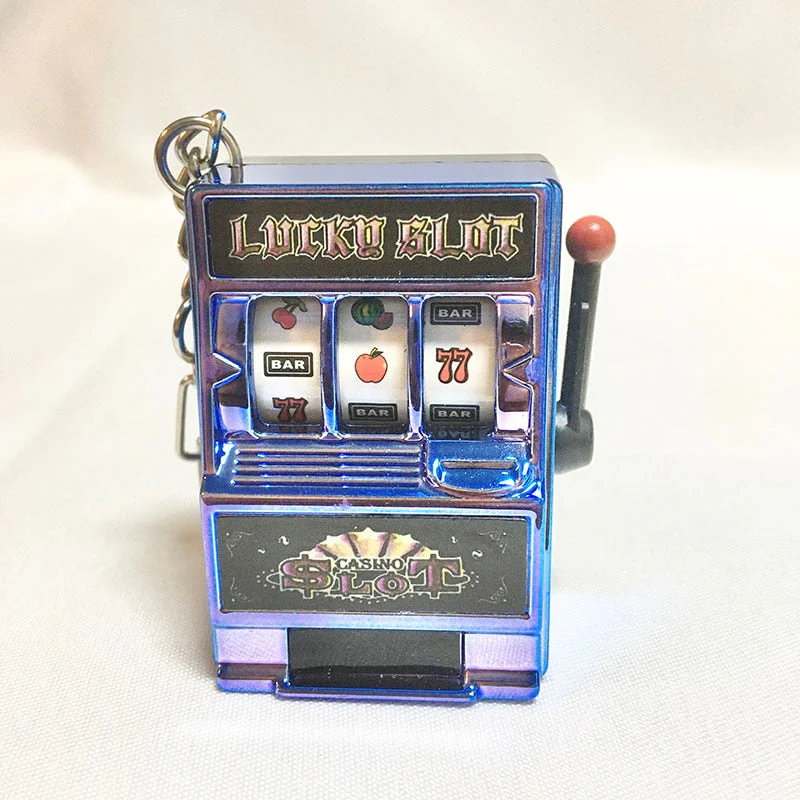 Mini Slot Machine Anti Stress Toy Keychain - Image 7