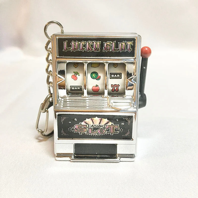 Mini Slot Machine Anti Stress Toy Keychain - Image 8