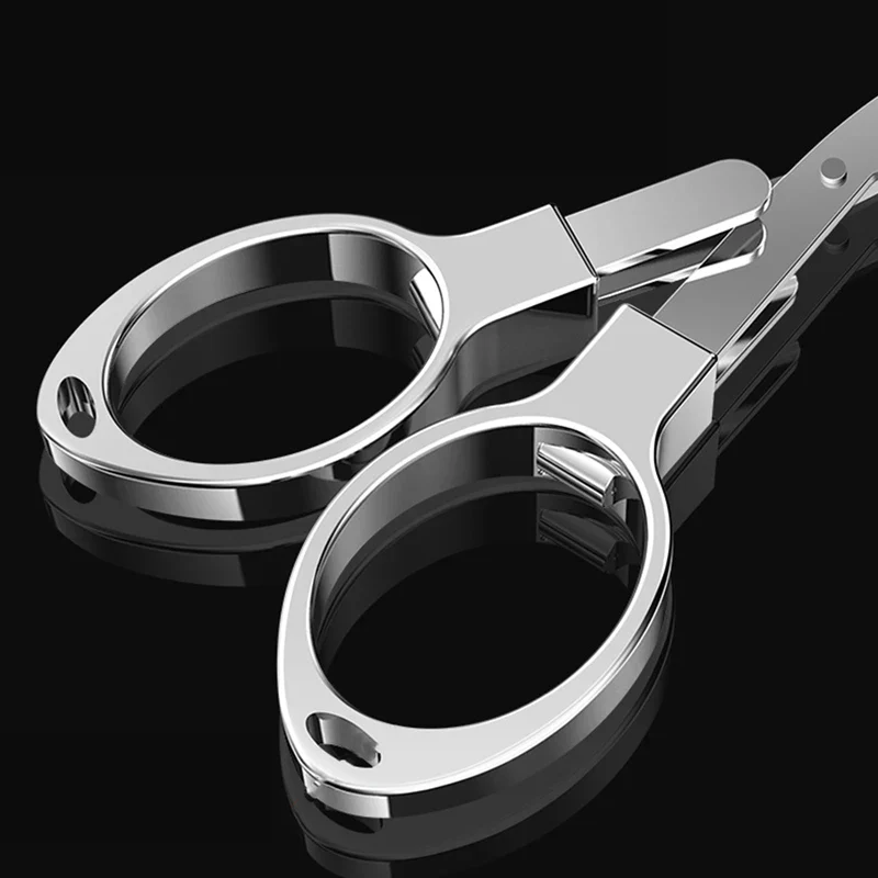Mini Snip Stainless Scissors Keychain - Image 3