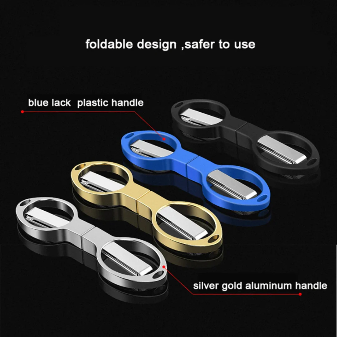 Mini Snip Stainless Scissors Keychain - Image 5