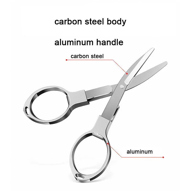Mini Snip Stainless Scissors Keychain - Image 8