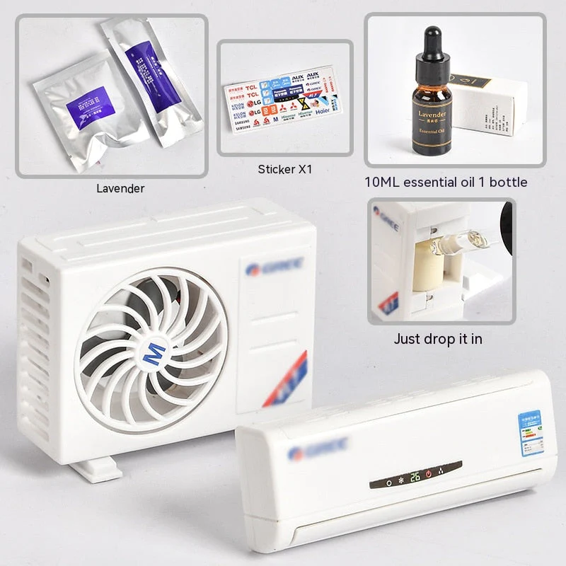 Mini Solar AC Car Aromatherapy Decor - Image 11