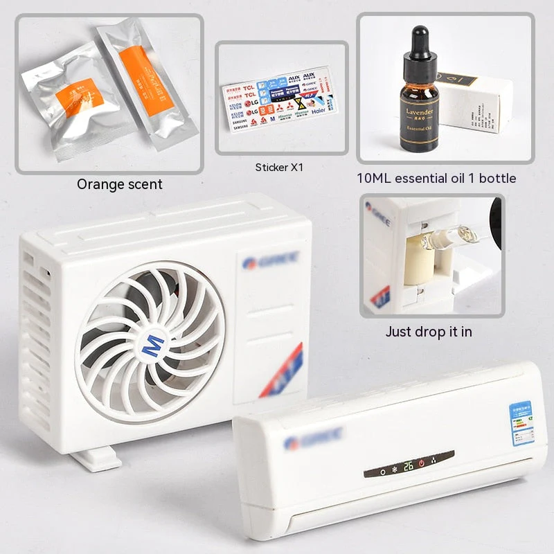 Mini Solar AC Car Aromatherapy Decor - Image 12
