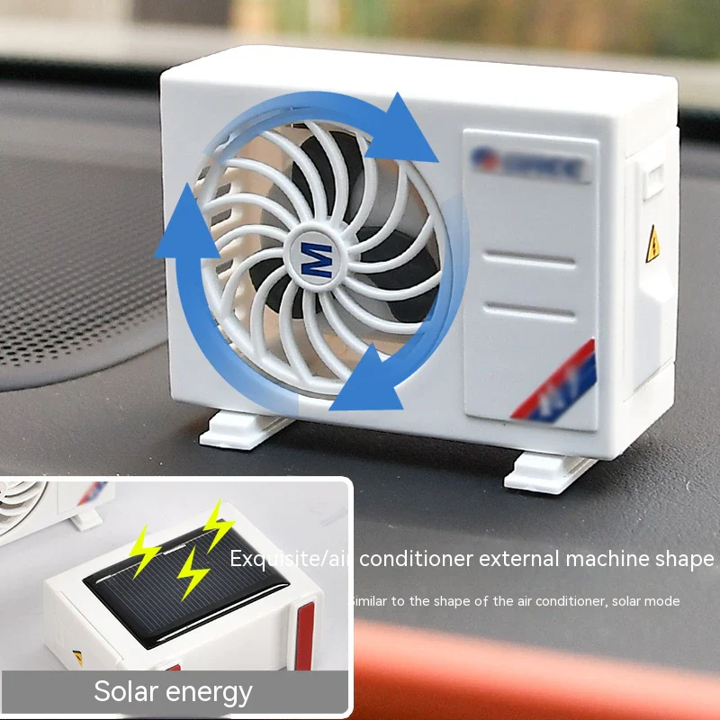 Mini Solar AC Car Aromatherapy Decor - Image 2