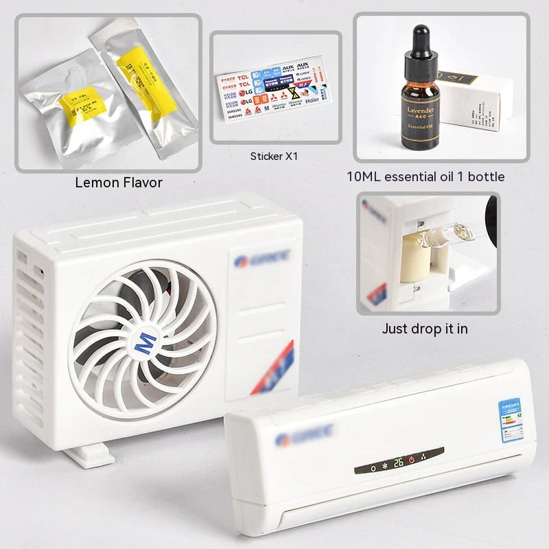 Mini Solar AC Car Aromatherapy Decor - Image 7