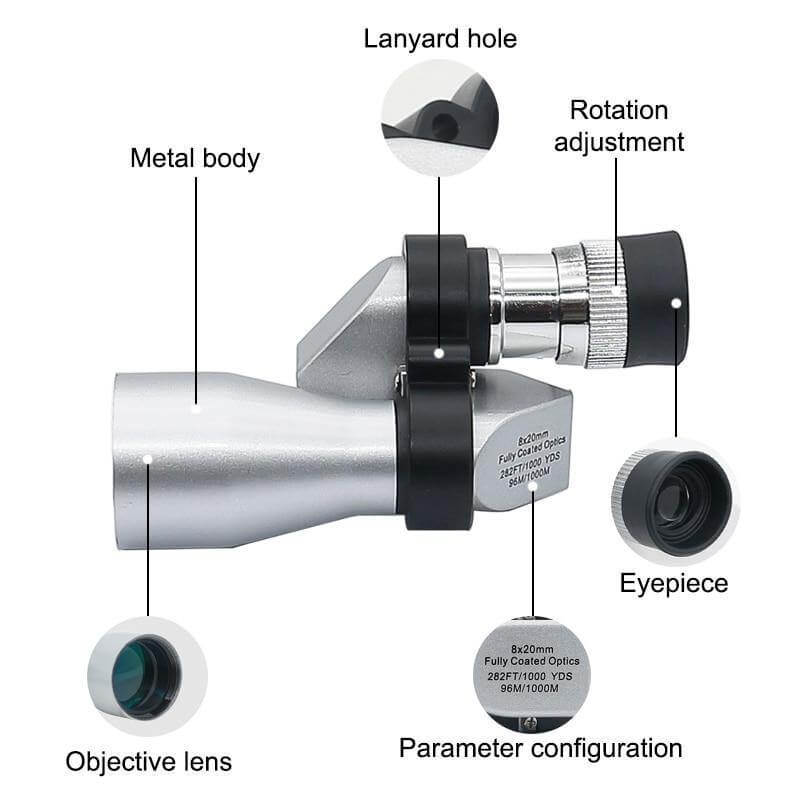 Mini Super Clear Monocular Smartphone Telescope - Image 8