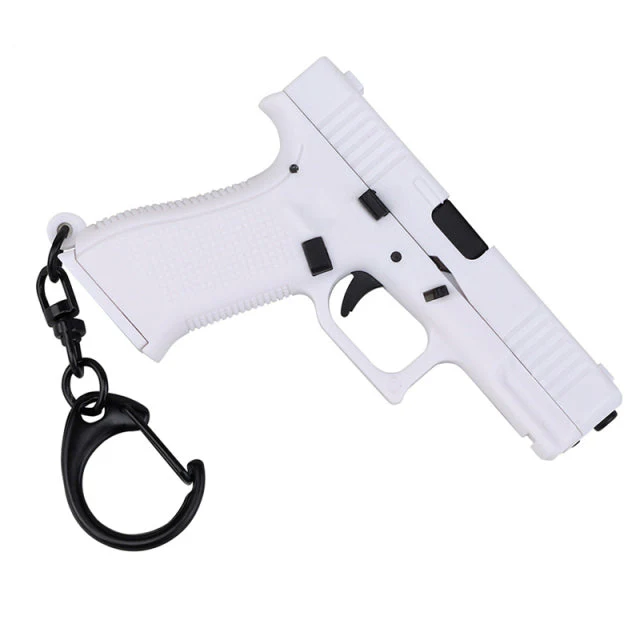 Mini Toy Pistol Shape Keychain - Image 6