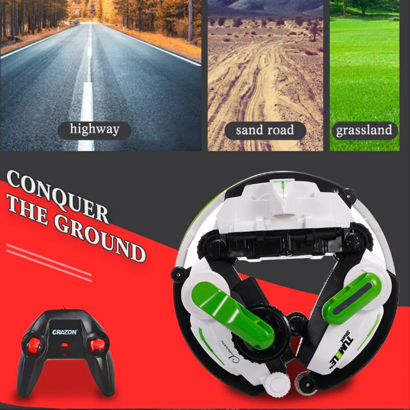 Mini Transform Stunt RC Car Toy - Image 3