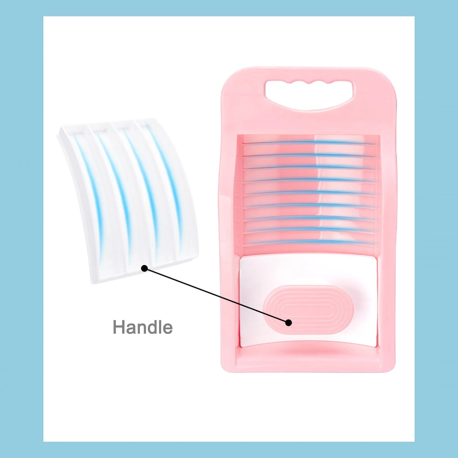 Mini Travel Clothes Washboard - Image 5