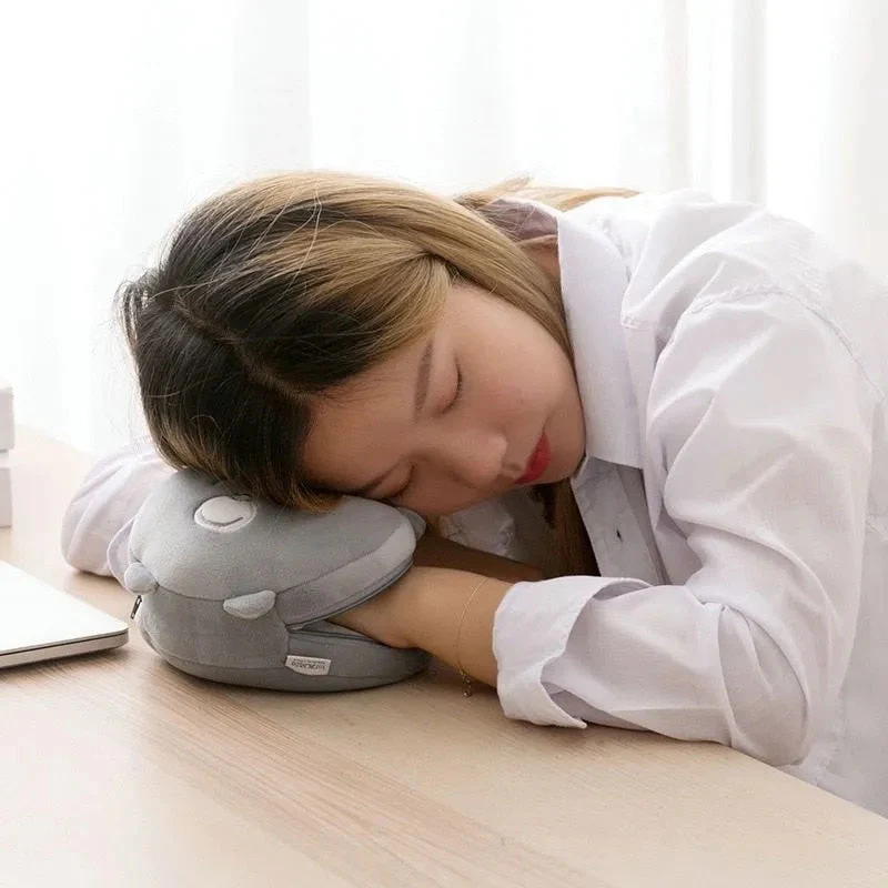 Mini Travel Portable Eye Mask Pillow - Image 3