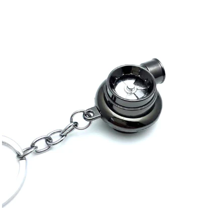 Mini Turbo Fan Keychain Flashlight - Image 2