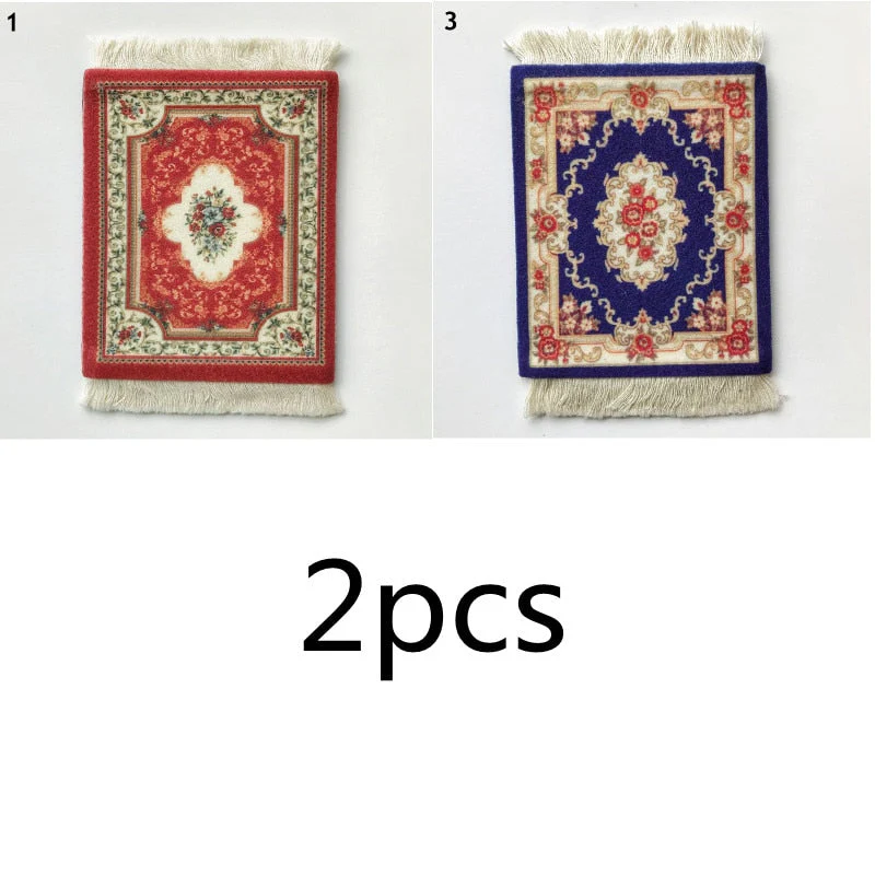 Mini Turkish Carpet Mug Coaster - Image 10