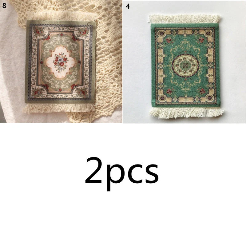 Mini Turkish Carpet Mug Coaster - Image 13