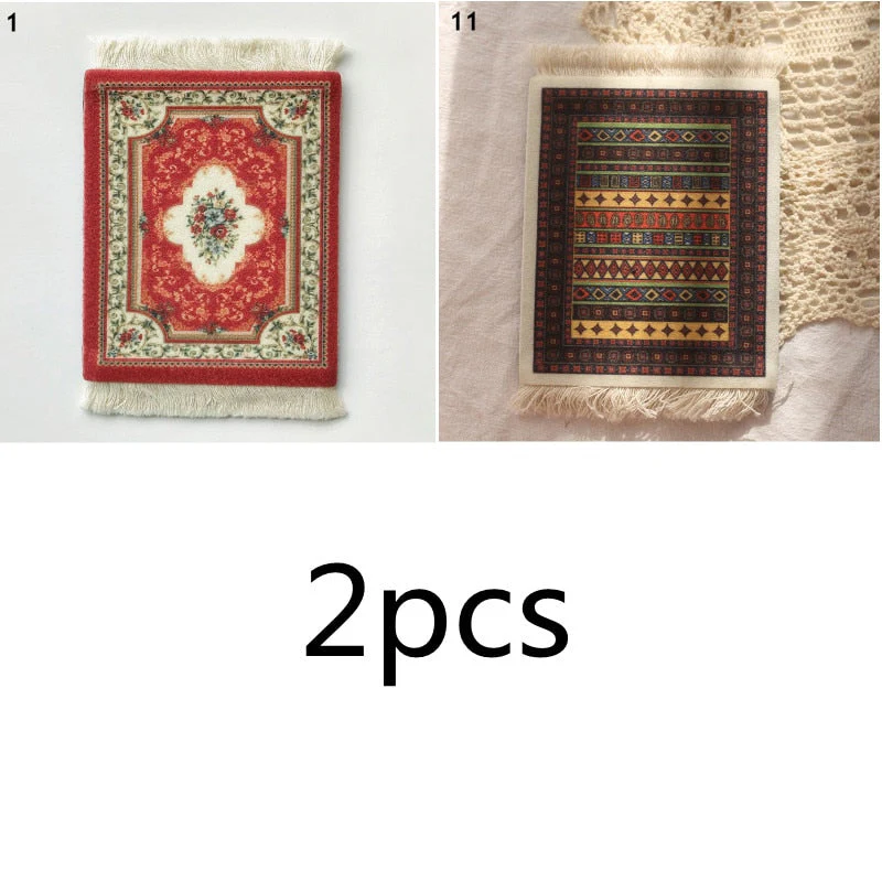 Mini Turkish Carpet Mug Coaster - Image 14