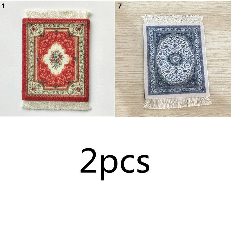Mini Turkish Carpet Mug Coaster - Image 19
