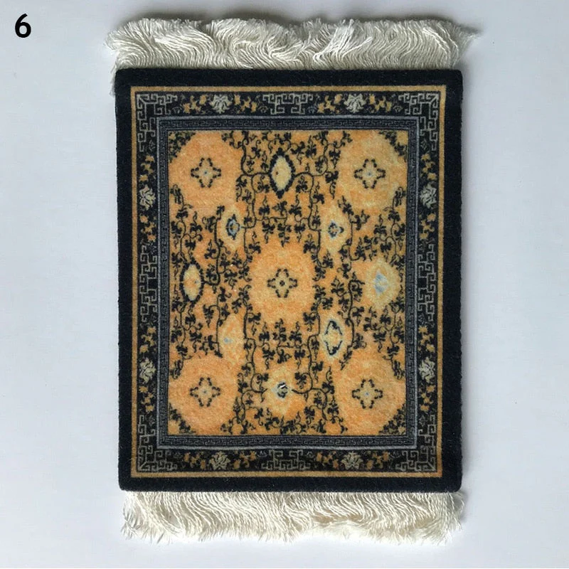 Mini Turkish Carpet Mug Coaster - Image 20