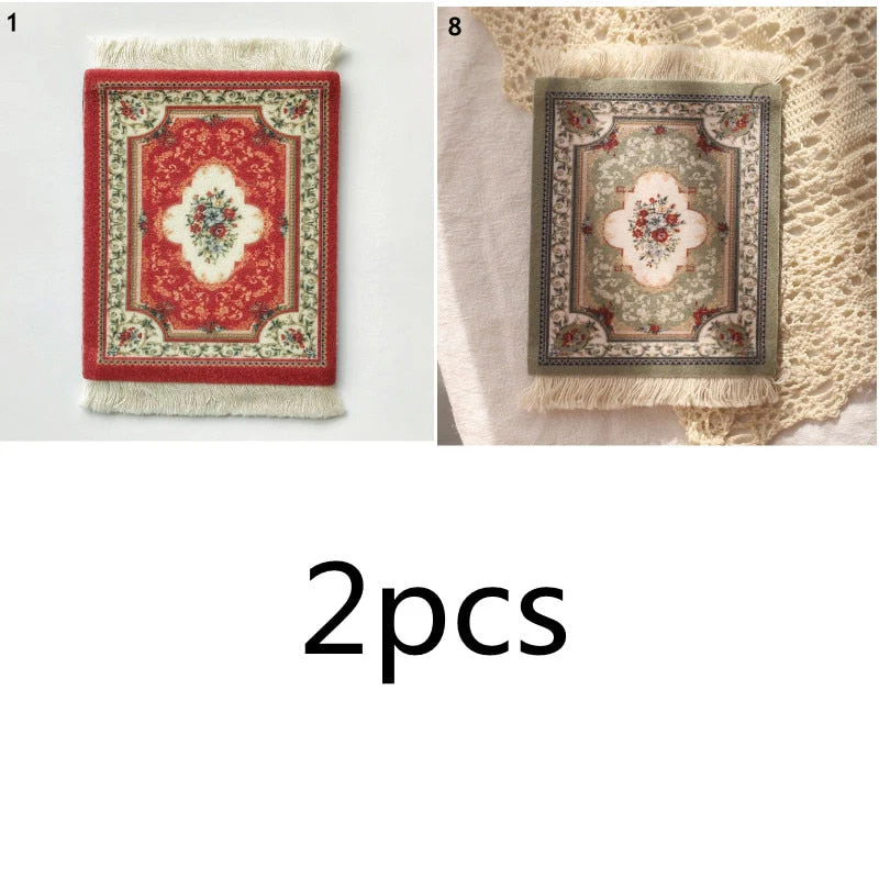 Mini Turkish Carpet Mug Coaster - Image 6