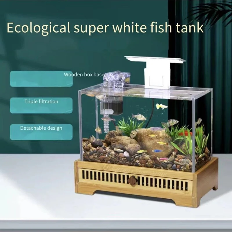 Mini Underwater Haven Desktop Aquarium - Image 3