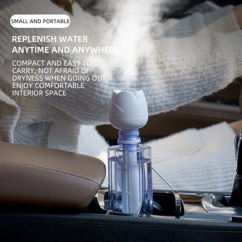 Mini USB Rose Portable Humidifier - Image 2