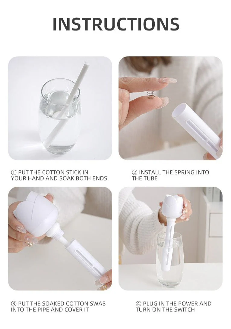 Mini USB Rose Portable Humidifier - Image 3