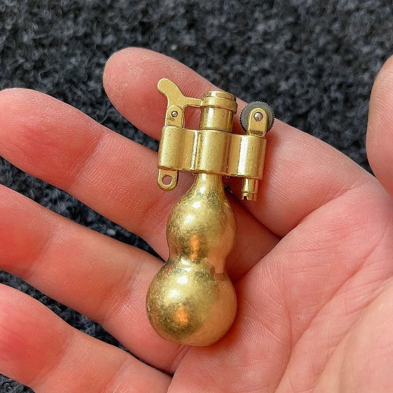 Miniature Retro Peanut Style Kerosene Lighter - Image 2