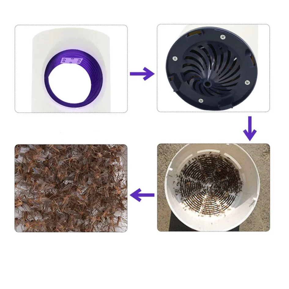 Minimal Mosquito Catcher Repellent Lamp - Image 10