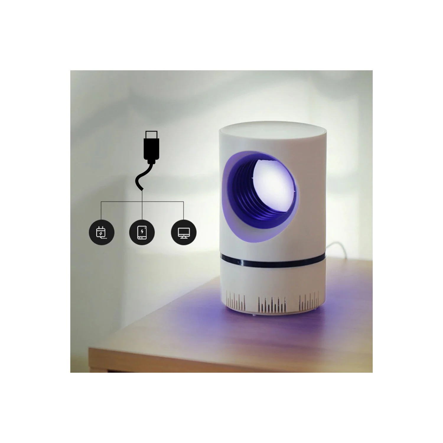 Minimal Mosquito Catcher Repellent Lamp - Image 5
