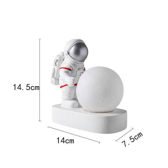 Minimal Resin Astronaut Table Lamps - Image 10