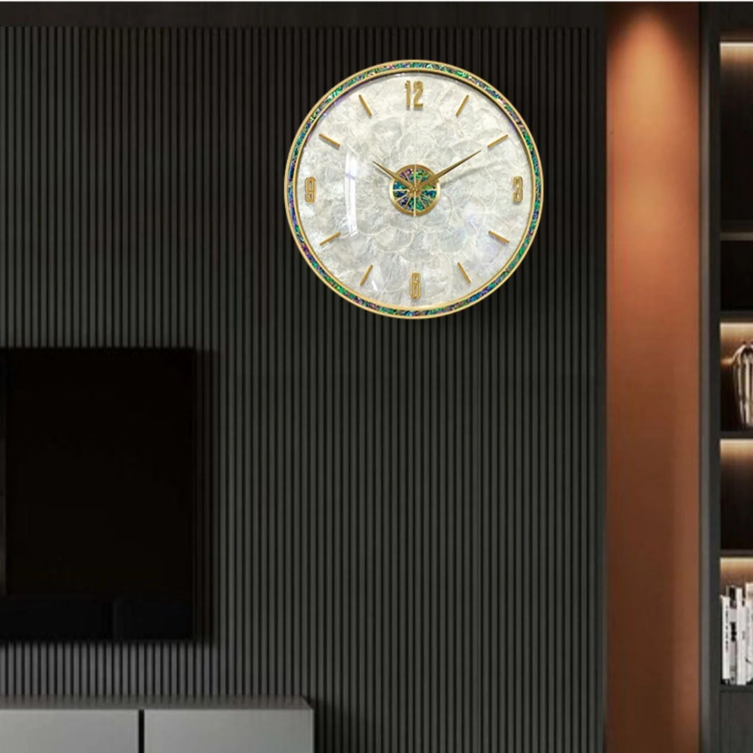 Minimalist Chic Nordic Style Modern Wall Clock - Image 3