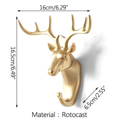 Minimalist Lovely Deer Wall Hook - Image 26